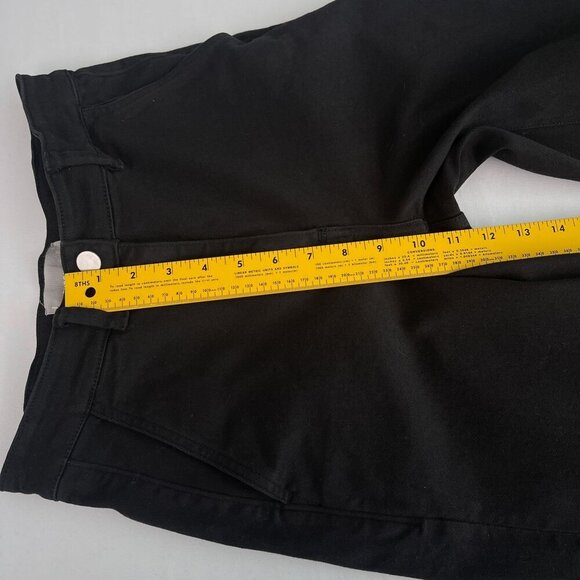 Everlane High-Waist Straight Baggy Wide-Leg  Jeans Stretch Black Denim Women 2 - Picture 9 of 12